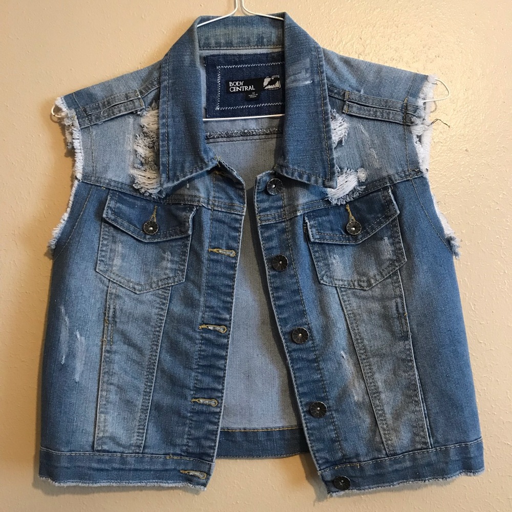 Denim vest